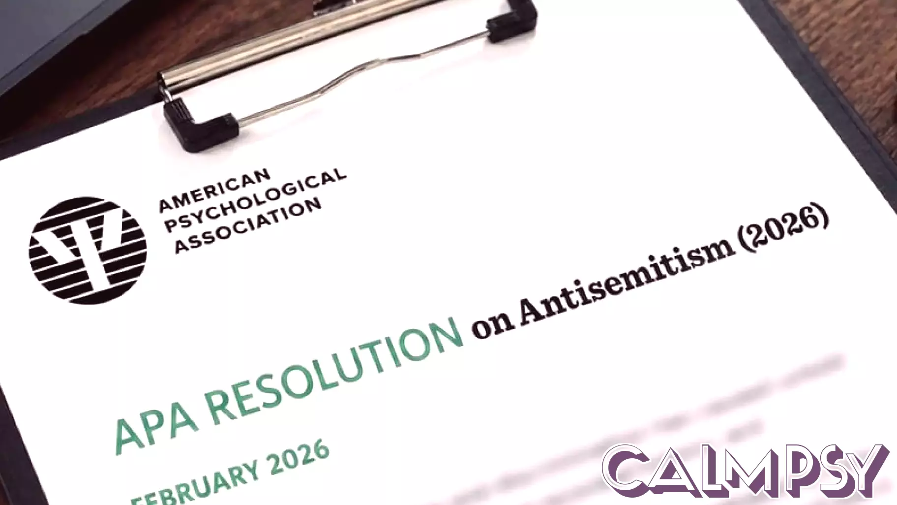 The APA’s Blind Spot: How Exclusionary Justice Fails Jewish Psychologists