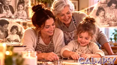 Psychology says parents who continue their own parents’ traditions with their children may be passing down